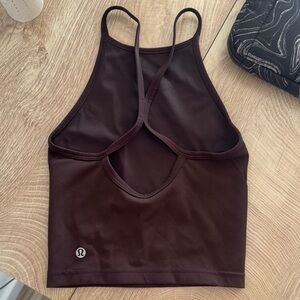 lululemon athletica Dark Brown Sports Bra